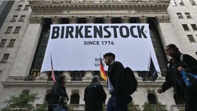 Birkenstock plunges over 12% in its stock market debut, starting at $41 per share - People News Time